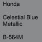 Preview: Honda, Celestial Blue Metallic, B-564M.